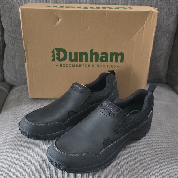Dunham Men\'s Black Cloud Plus Slip-On Shoes Size 10.5, New In Box main image 5